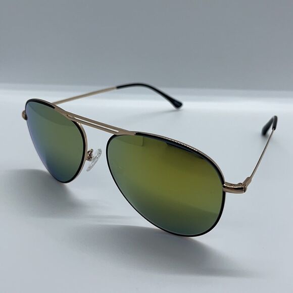 NWT Zenni Mirrored Polarized Aviator Sunglasses